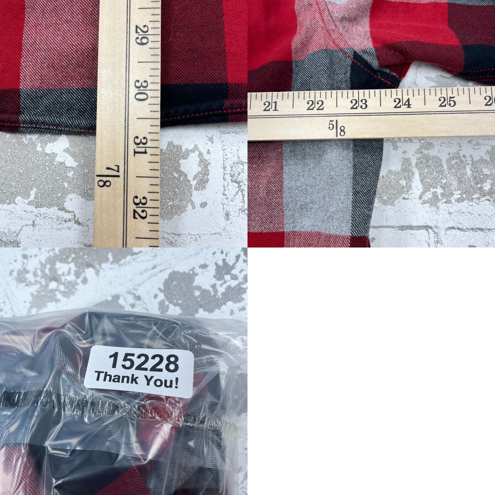 Eddie Bauer Eddie Bauer Button-Up Shirt Men XL Red Black Buffalo Plaid Classic Fit Button-Down Collar Shirt Size US XL / EU 56 / 4 - 8 Thumbnail