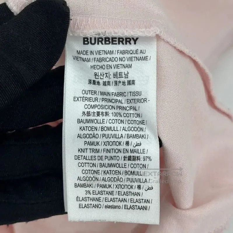 Burberry Burberry Summer Pink Cotton Short Sleeve T-Shirt. Size M / US 6-8 / IT 42-44 - 8 Thumbnail