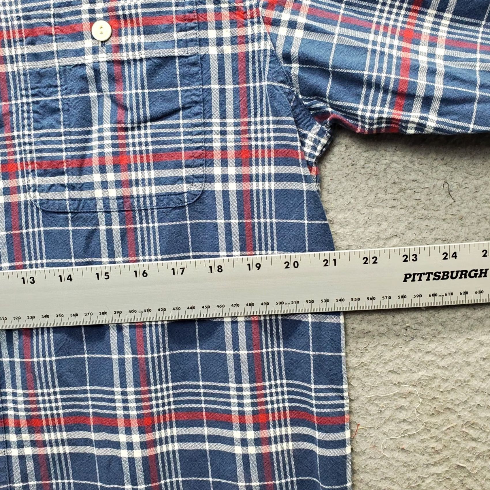 Vintage L.L. Bean Shirt Mens M Multi Plaid Button-Up Chest Pocket Traditional Fit Buttons Casual Vintage: No Size US M / EU 48-50 / 2 - 4 Thumbnail
