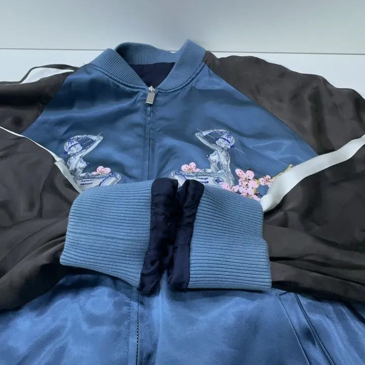 Dior Dior Dior SS23 Floral Pattern Embroidered Jacket 0079-2507 Size US L / EU 52-54 / 3 - 6 Thumbnail