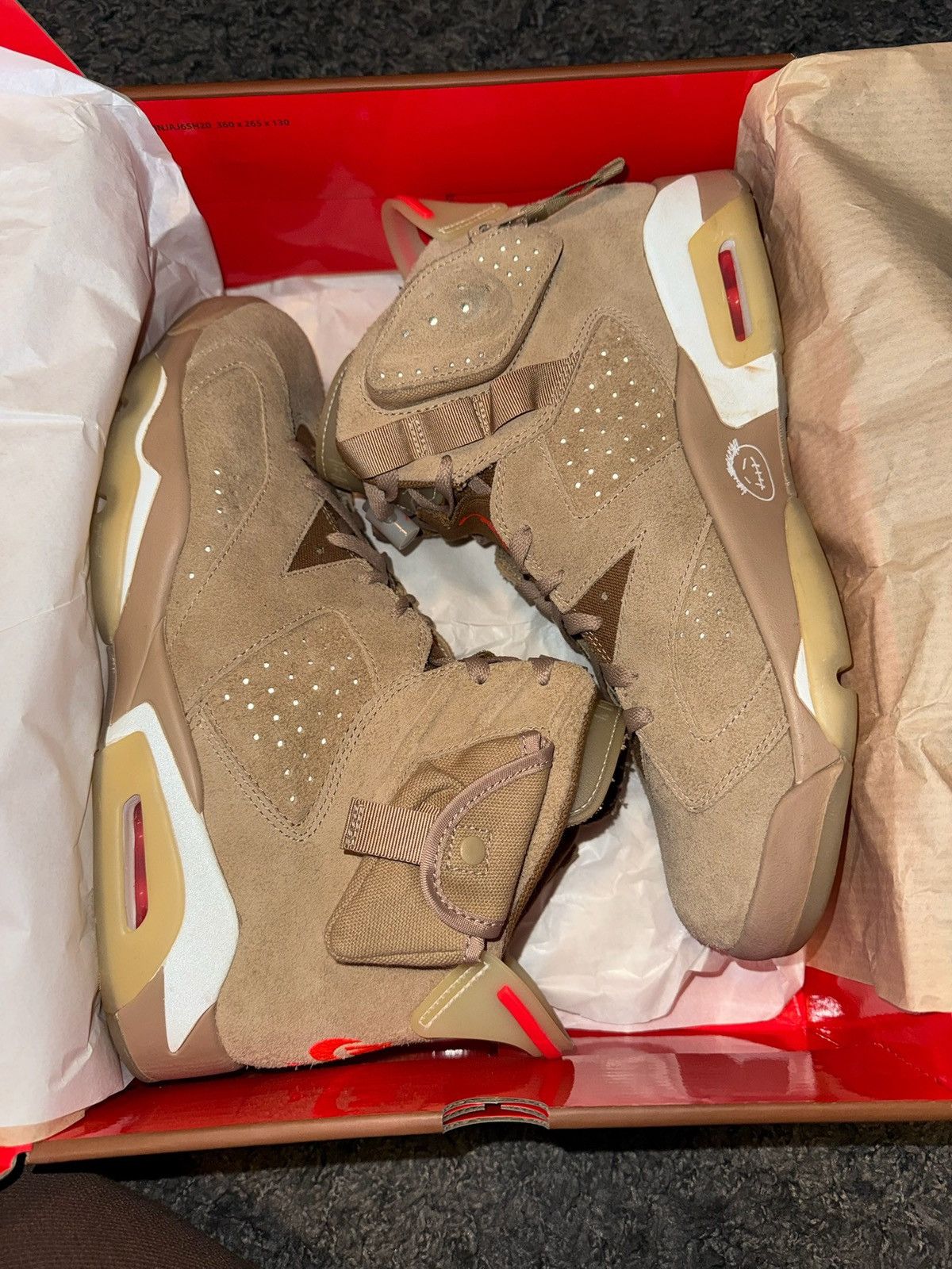 Jordan Brand × Travis Scott Travis Scott Jordan 6 Size 11.5 Size US 11.5 / EU 44-45 - 5 Thumbnail