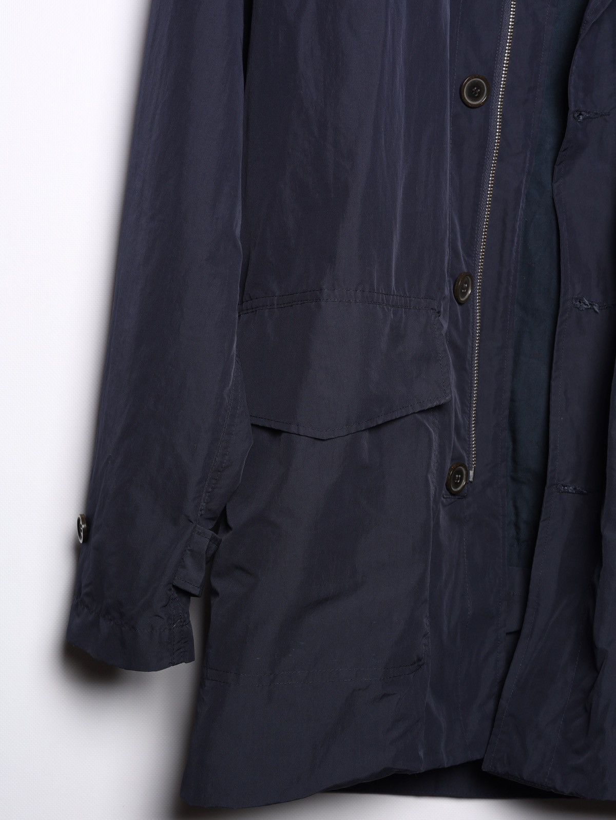 Our Legacy Our Legacy Navy Cloud Jacket Parka 2 in 1 Coat Nylon Size US XL / EU 56 / 4 - 12 Thumbnail