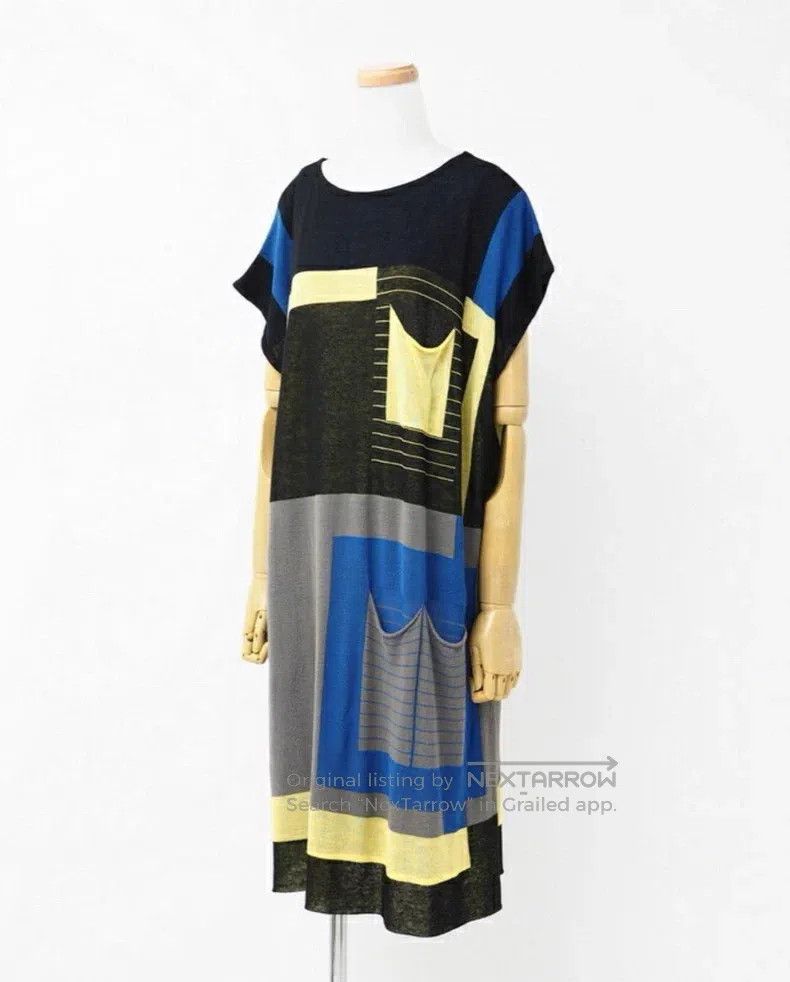 Issey Miyake Issey Miyake French Sleeve Knit Dress Size L / US 10 / IT 46 - 7 Thumbnail