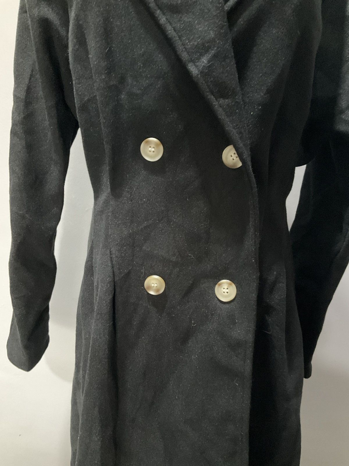 Shein × Vintage Shein classic long wool trench woman coat Size L / US 10 / IT 46 - 5 Thumbnail