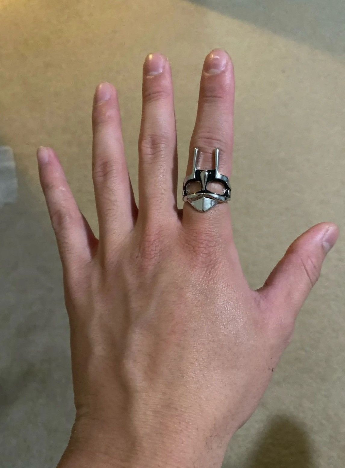 Jewelry MF DOOM Ring ( Size 7 to 13 ) Size ONE SIZE - 7 Thumbnail