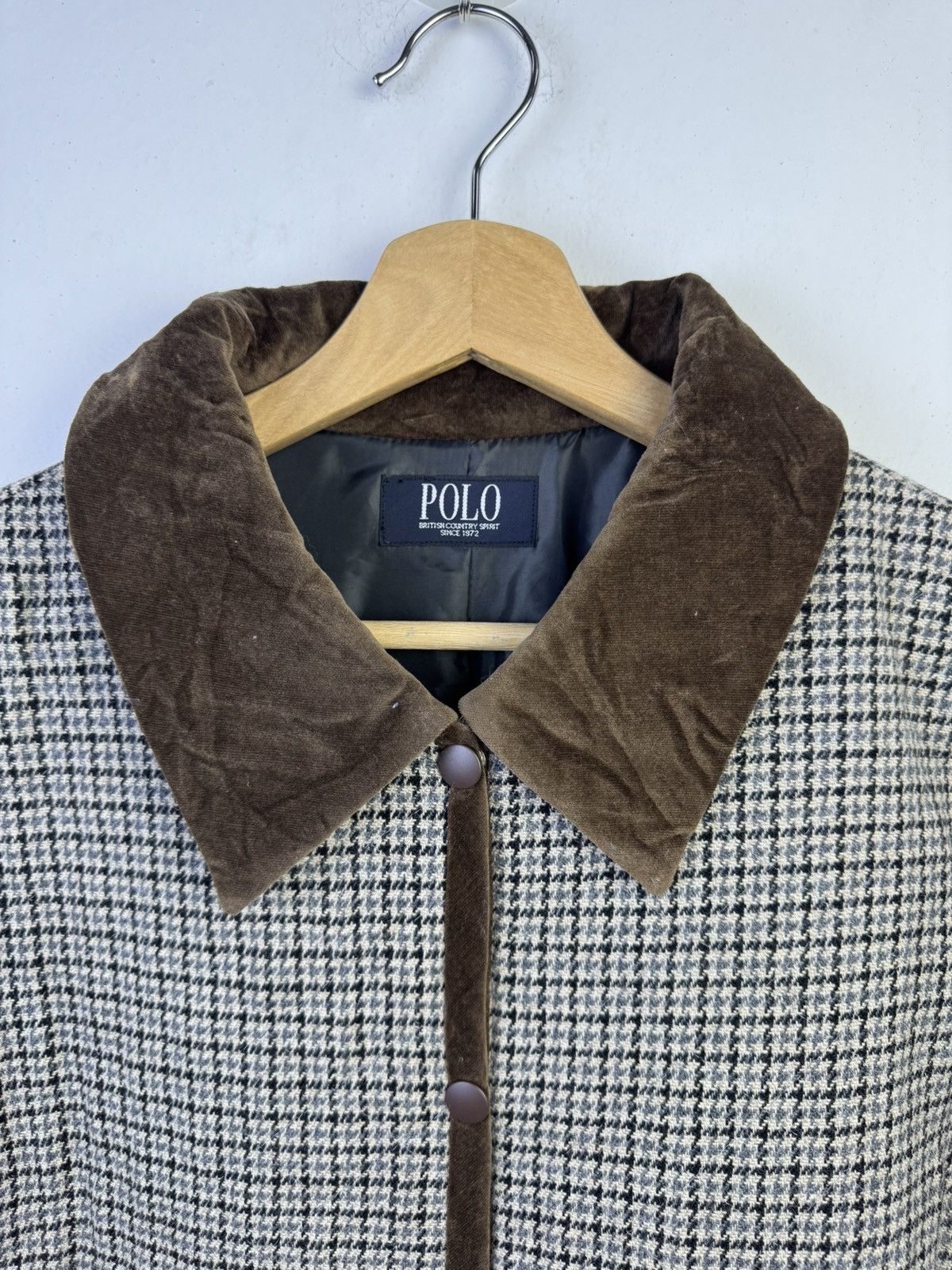 Polo Ralph Lauren Vintage Polo British Country Spirit Wool jacket Size US L / EU 52-54 / 3 - 4 Thumbnail