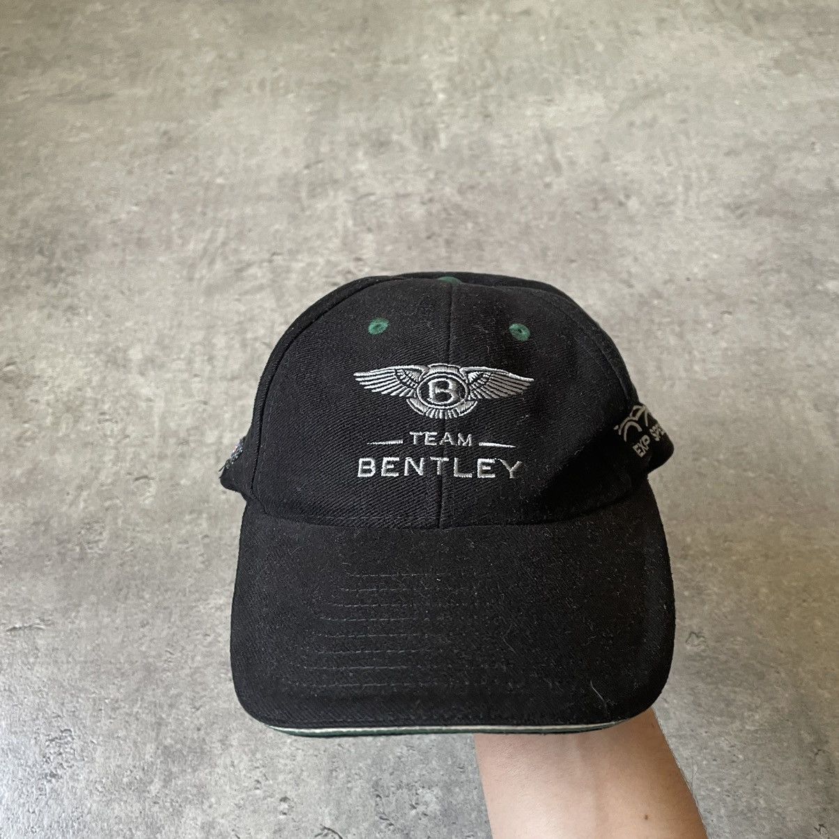 Bentley × Vintage Vintage Bentley Team Racing Cap Hat Size ONE SIZE - 2 Thumbnail