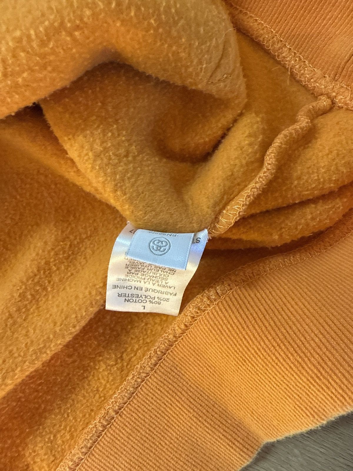 Stussy Stussy Orange Hoodie Size US M / EU 48-50 / 2 - 6 Thumbnail