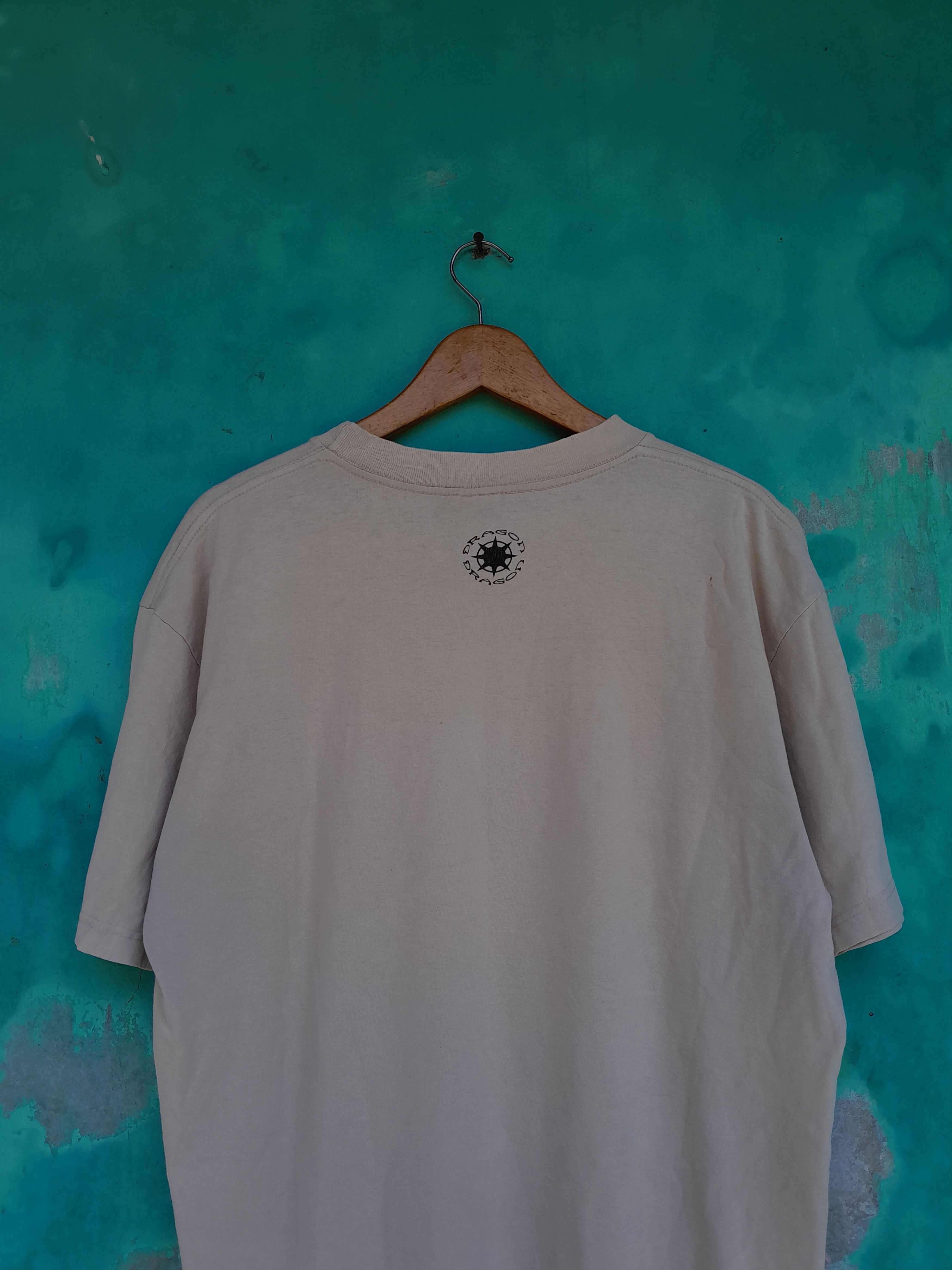Vintage Vintage 90s DRAGON Skateboard t-shirt Size US L / EU 52-54 / 3 - 4 Thumbnail