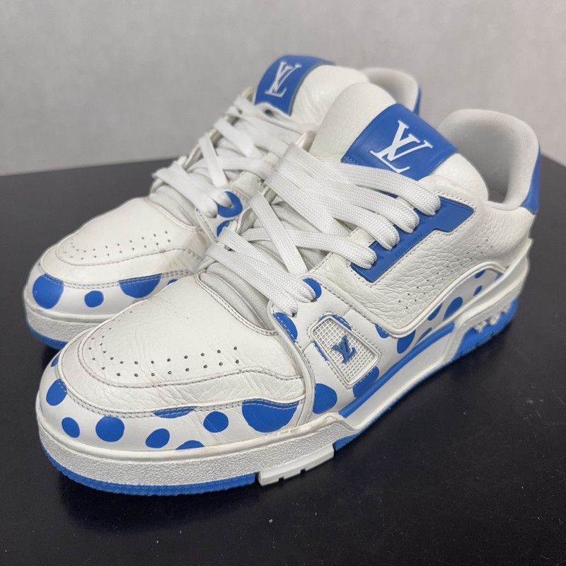 Louis Vuitton Yayoi Kusama x Louis Vuitton Low Top Trainers 0079 Size US 10 / IT 40 - 1 Thumbnail