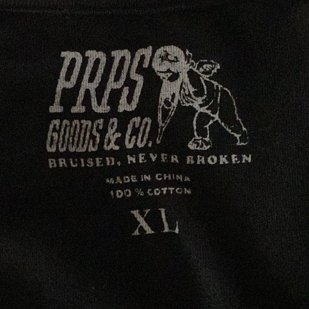 Prps PRPS Men’s Dark Gray & Black Long Sleeve Shirt (XL) Size US XL / EU 56 / 4 - 7 Thumbnail