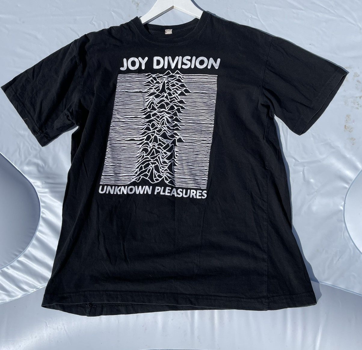 Band Tees × Vintage Y2K Joy Division unknown pleasures black tee logo vintage Size US XL / EU 56 / 4 - 2 Thumbnail