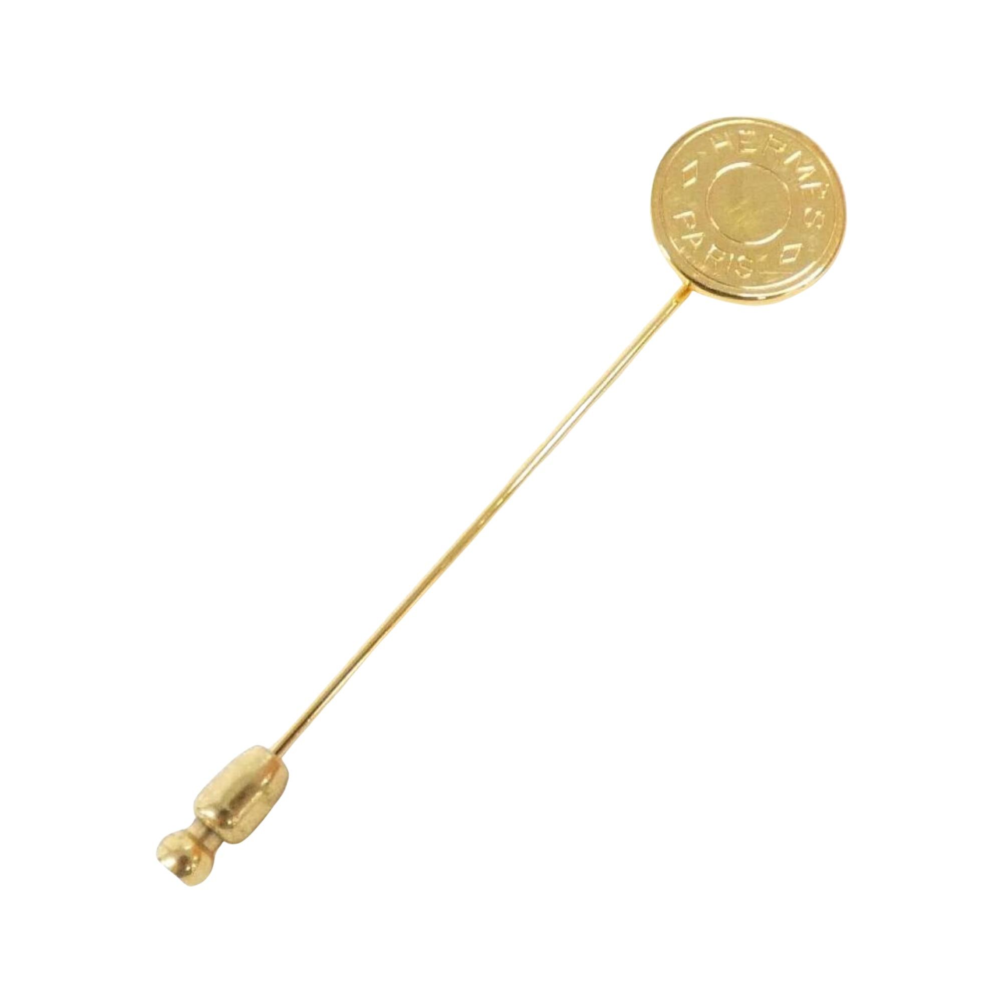 Hermes Hermès Sellier brooch Size ONE SIZE - 1 Thumbnail