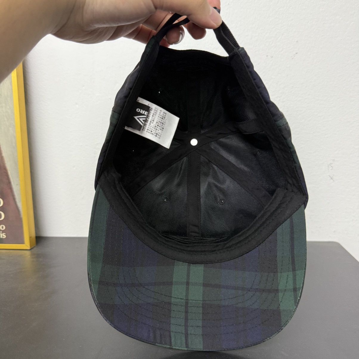 Umbro Umbro Freaks Store Plaid Design Hat Rare Size ONE SIZE - 6 Thumbnail