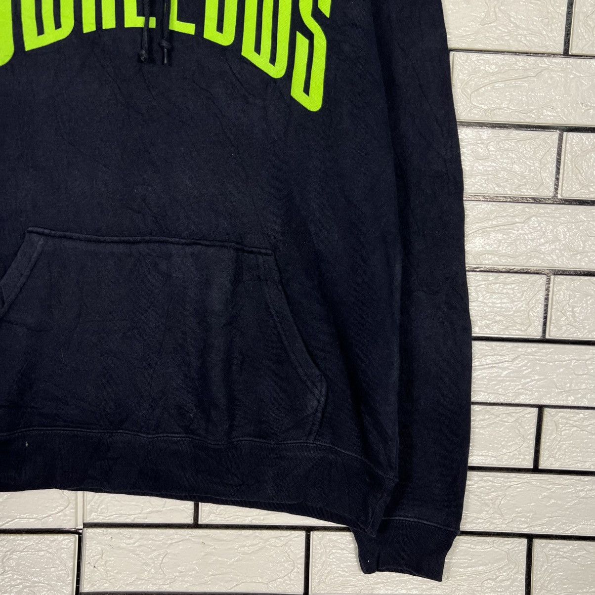 Majestic SWALLOWS Big Logo Pullover Hoodie Sweatshirt #4308-C195 Size US L / EU 52-54 / 3 - 6 Thumbnail