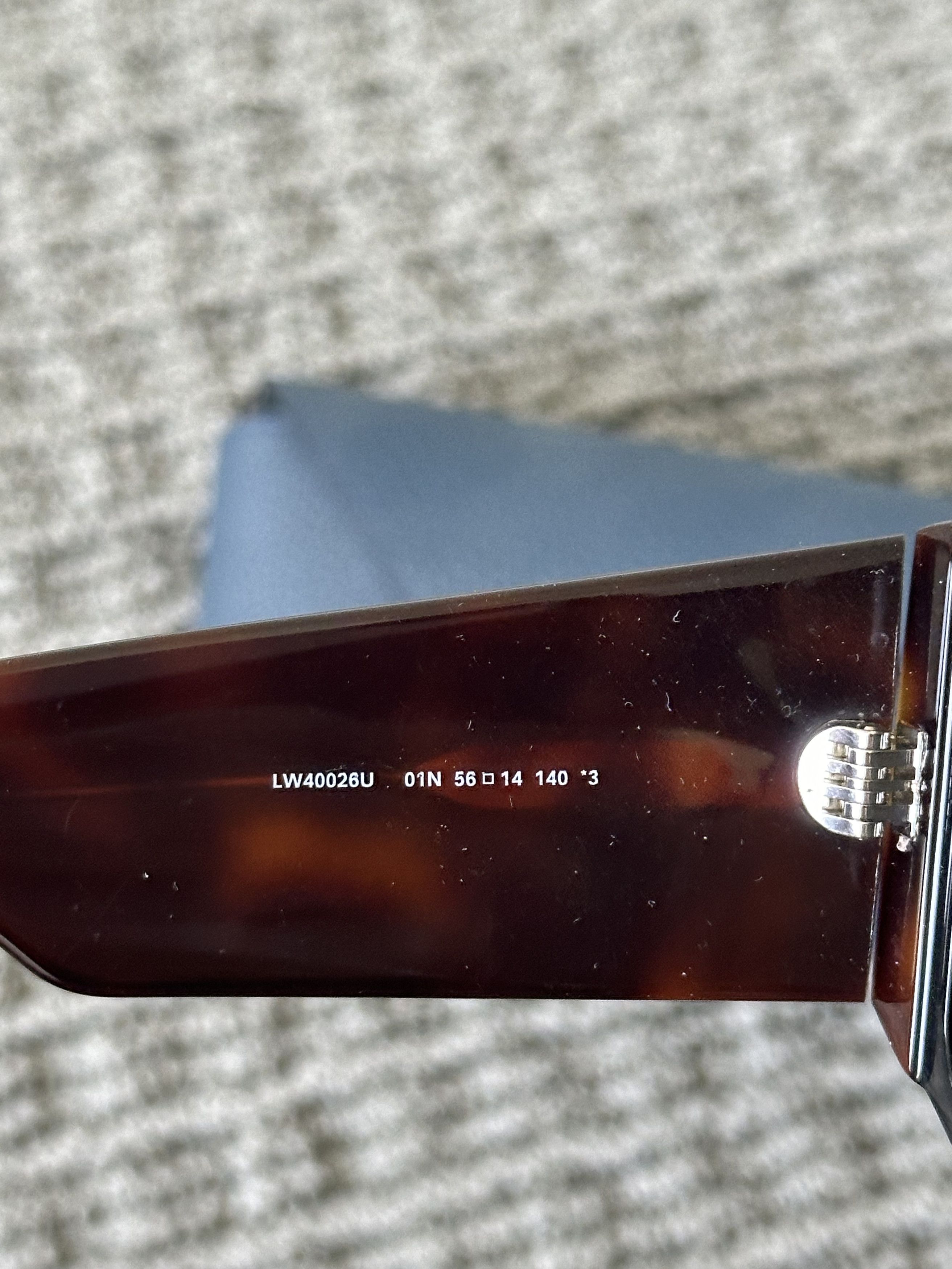 Loewe Loewe Hexagon Shield Sunglasses Size ONE SIZE - 3 Thumbnail