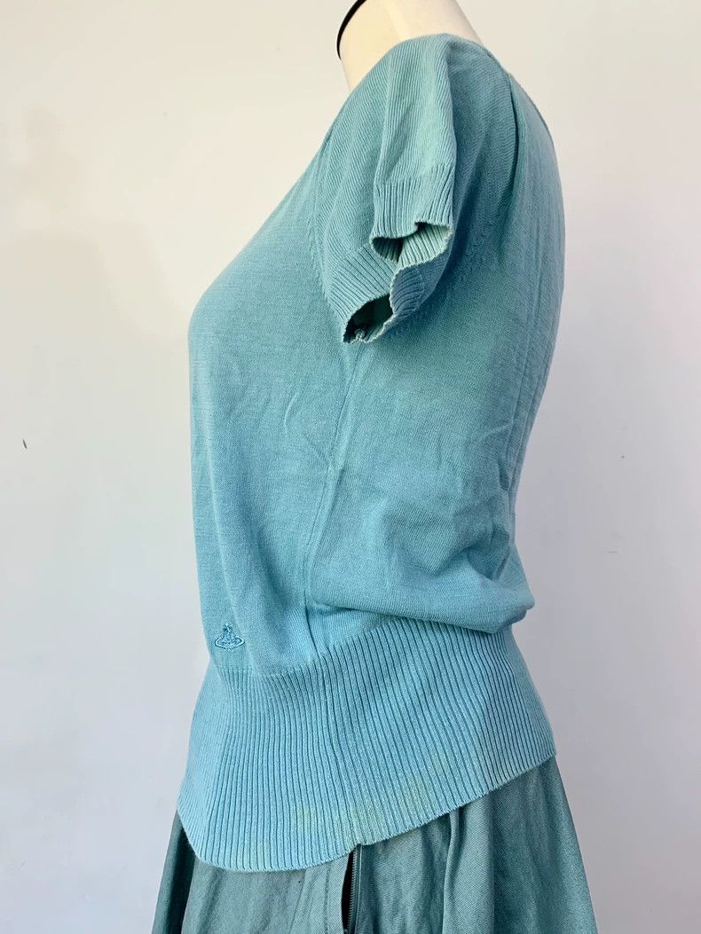 Other Vivienne Westwood Blue knit top Size M / US 6-8 / IT 42-44 - 6 Thumbnail