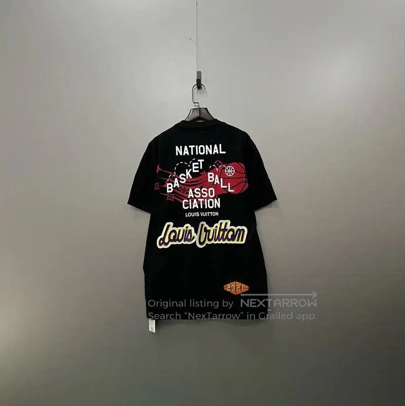 Louis Vuitton Louis Vuitton Black Cotton Short Sleeve T-Shirt . Size US S / EU 44-46 / 1 - 3 Thumbnail