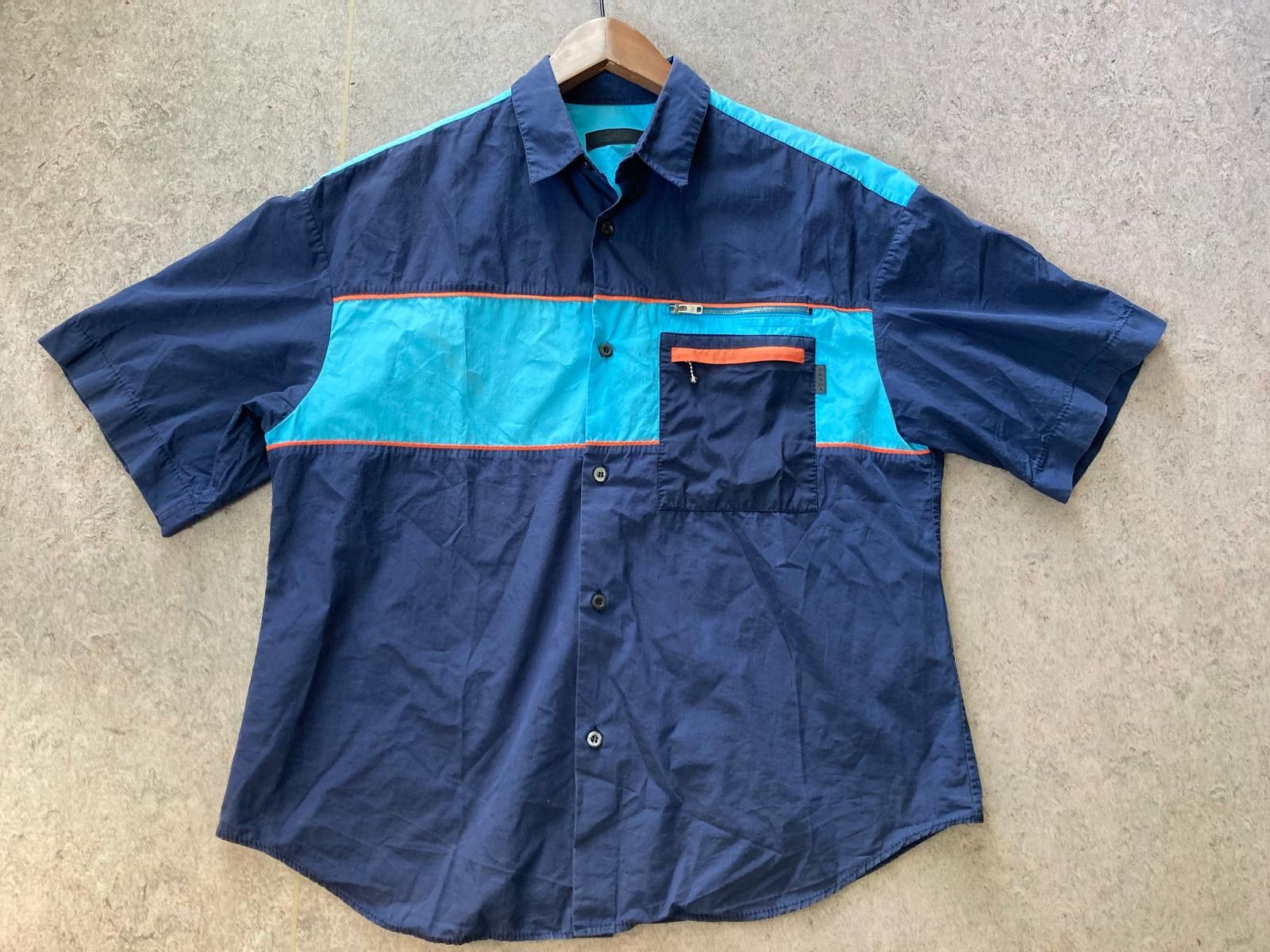 Prada Prada 80s Boxy Cropped Shirt M Size US M / EU 48-50 / 2 - 1 Thumbnail