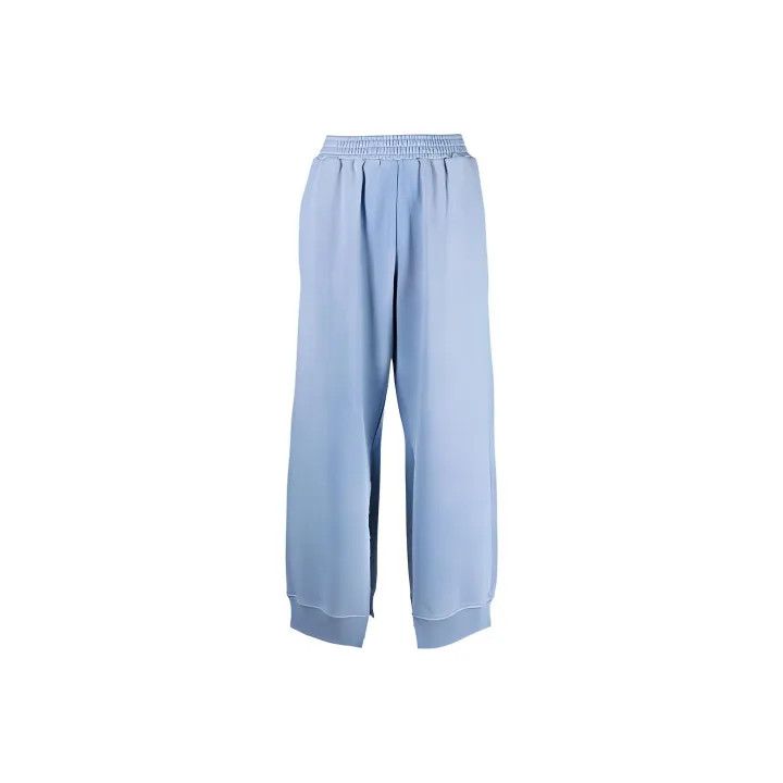 Maison Margiela MM6 Maison Margiela Blue High-Waisted Pants 0079 Size 23" - 1 Thumbnail