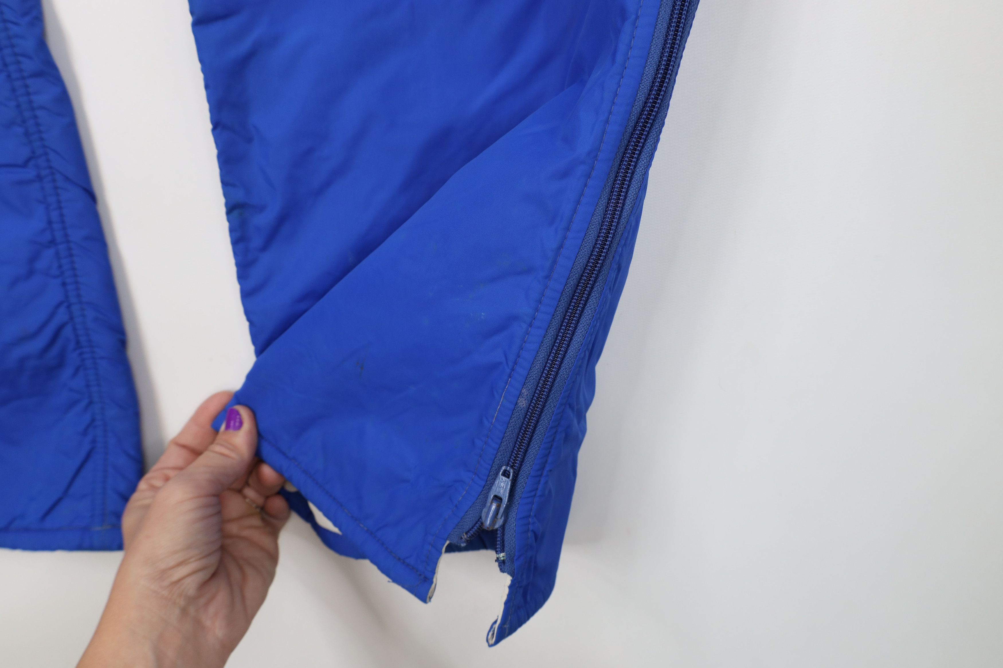 Vintage Vintage 70s Streetwear Lined Winter Snow Pants Blue USA Size US 34 / EU 50 - 6 Thumbnail