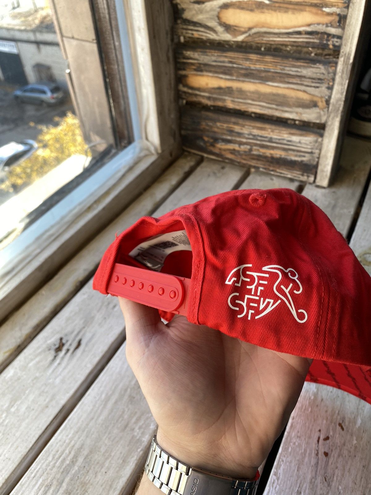 Puma 🔥Puma Swiss Soccer Team UBS Baseball Sport CAP HAT Size ONE SIZE - 5 Thumbnail