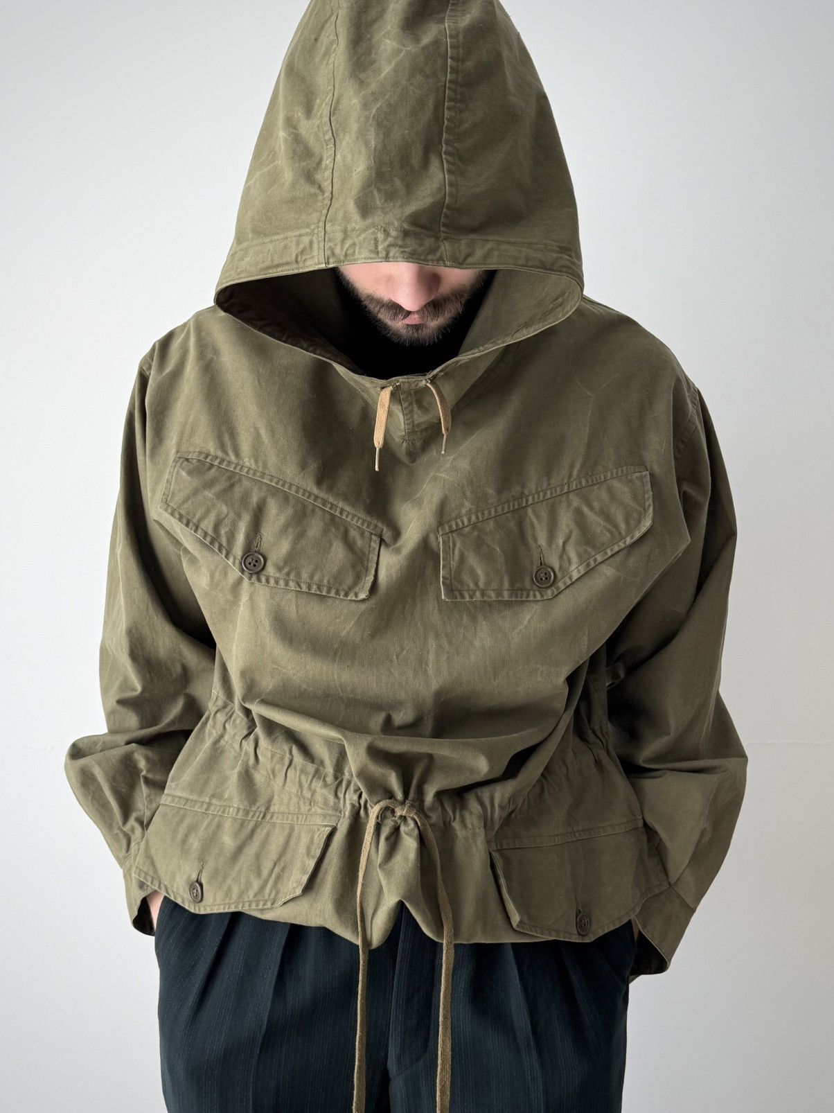 Vintage Vintage 1950s French Army M50 'Alpine' Smock Size US M / EU 48-50 / 2 - 1 Thumbnail