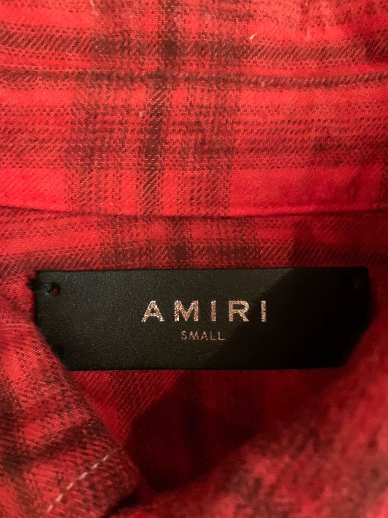 Amiri Amiri 18th season OG distressed shirt Size US S / EU 44-46 / 1 - 3 Thumbnail