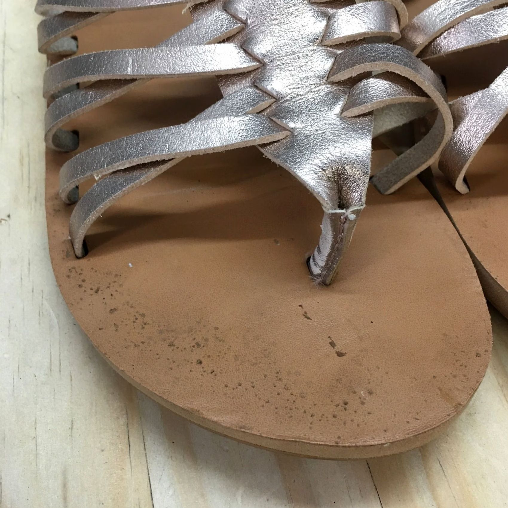 American Eagle Outfitters American Eagle Outfitters Sandals Womens 7 Slide Pink Slip On Flats Comfort Size US 7 / IT 37 - 6 Thumbnail