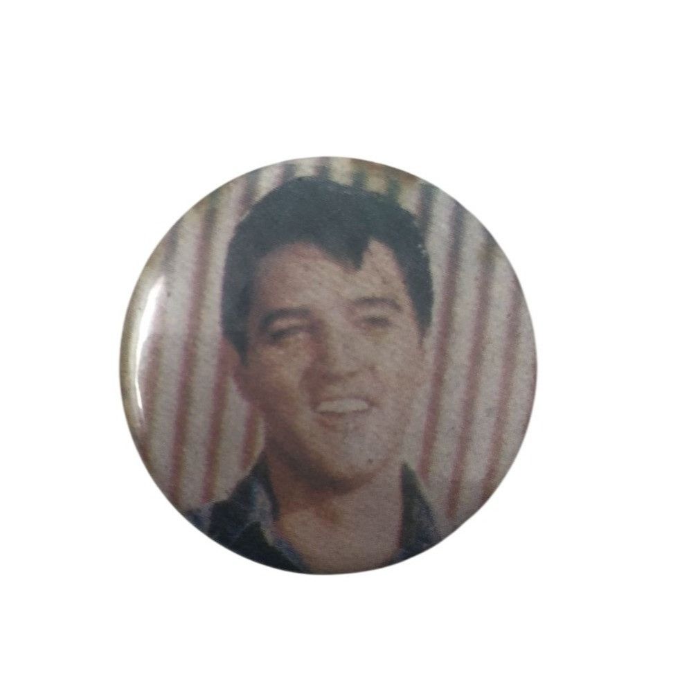 Other Small Vintage Collectible Elvis Presley Pin Size ONE SIZE - 1 Thumbnail