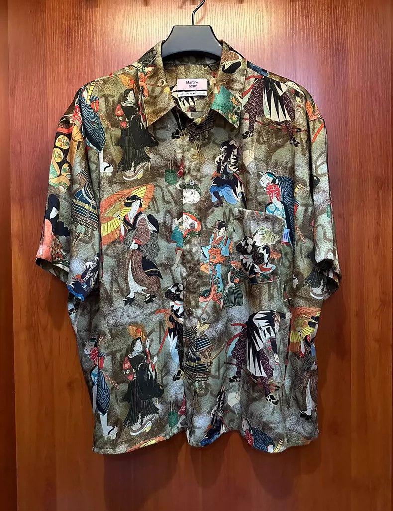 Martine Rose Martine Rose Floral short sleeved shirt Size US L / EU 52-54 / 3 - 1 Thumbnail