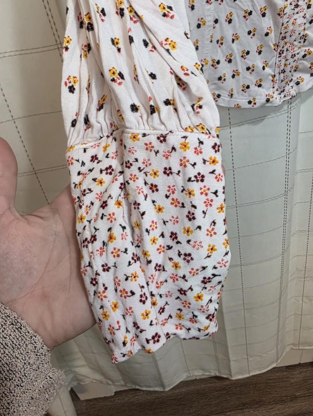 Free People Free People Floral Button Down Size L / US 10 / IT 46 - 3 Thumbnail