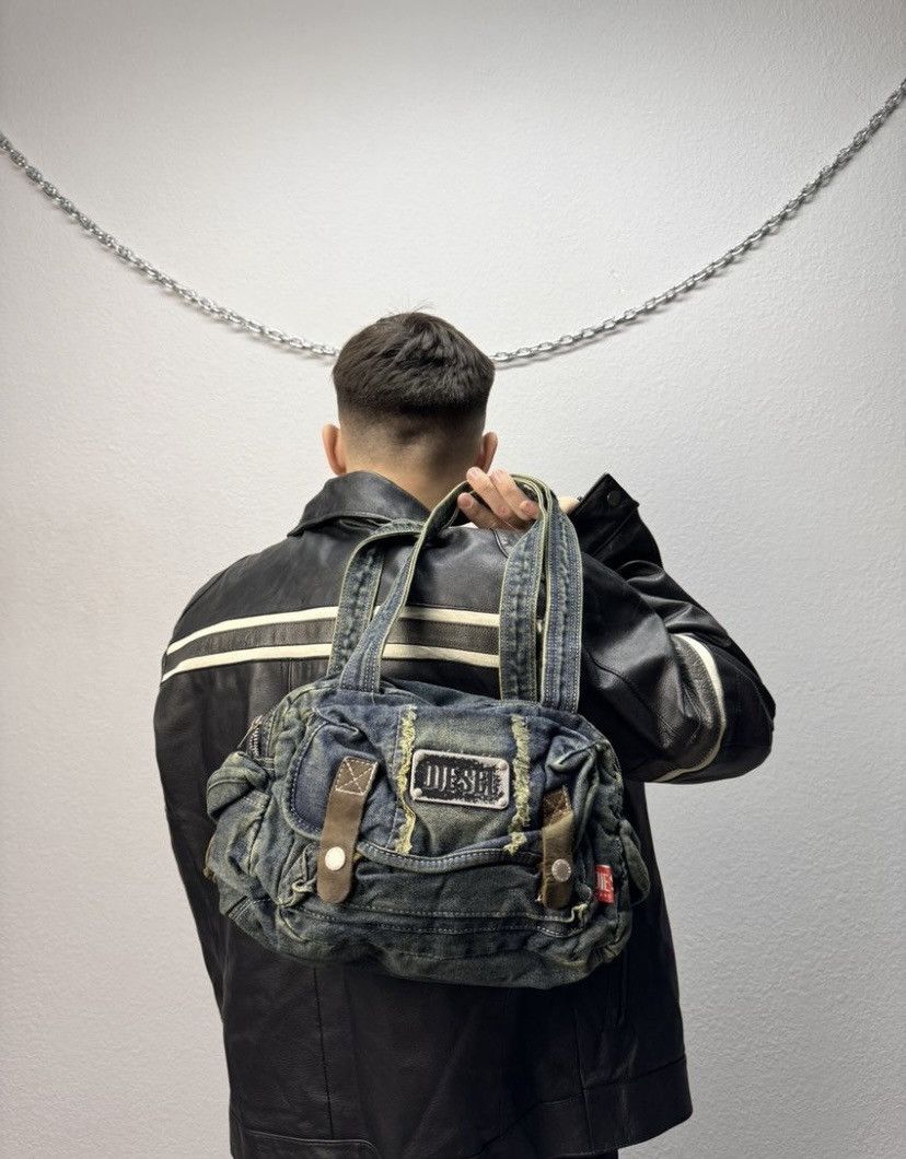 90s vintage diesel militaly-bag 'y2k