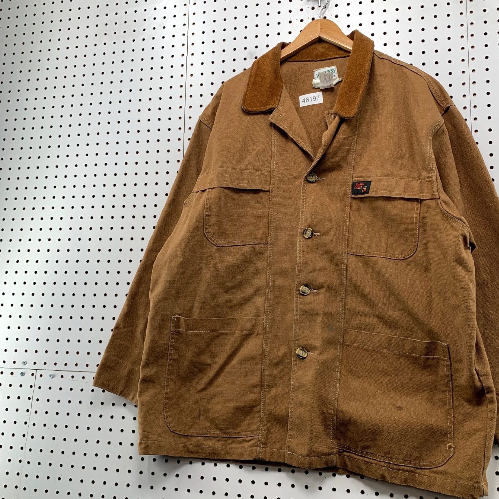 Vintage Indura Westex Union Lined FR Chore Jacket Mens 2XL Tan Workwear Fire Resistant Jacket Size US XXL / EU 58 / 5 - 6 Thumbnail