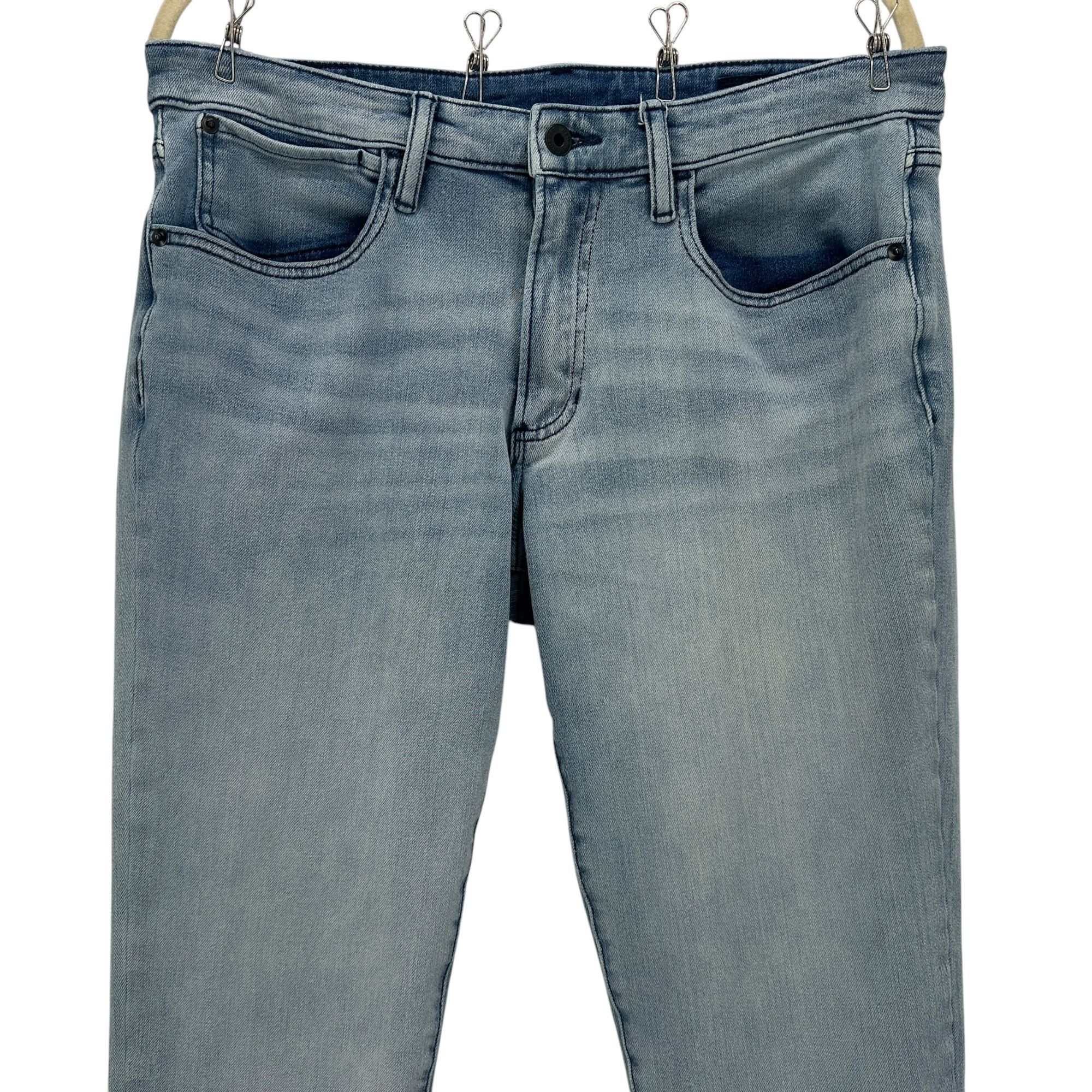 Bonobos Bonobos Mens 34/34 Jeans Slim Light Distressed Denim Stretch Size US 34 / EU 50 - 2 Thumbnail