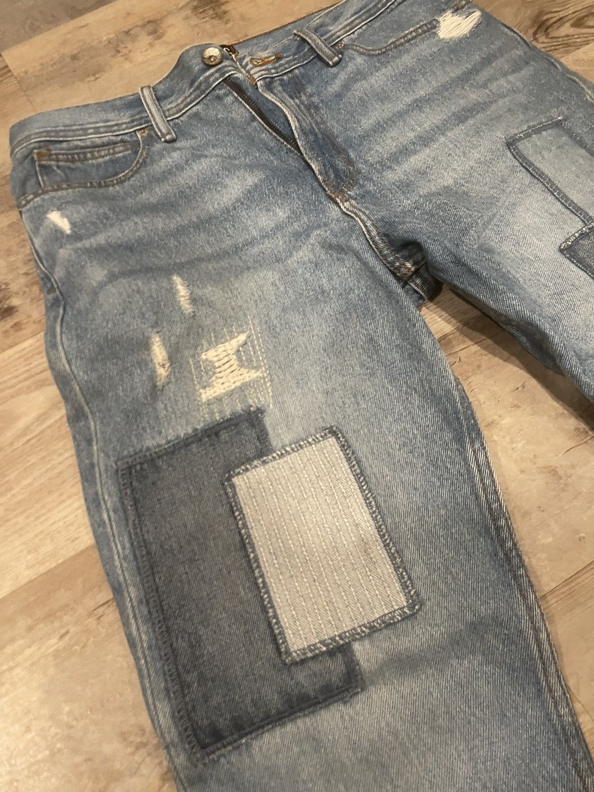 Patchwork Denim Urban Outfitters