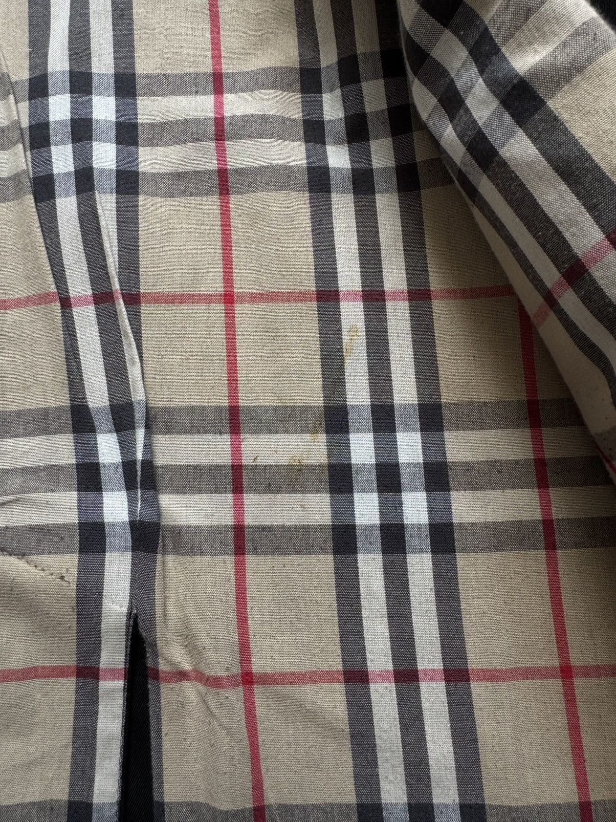Burberry Burberry Carmen Knee-Length Checkered Coat Size XS / US 0-2 / IT 36-38 - 16 Thumbnail