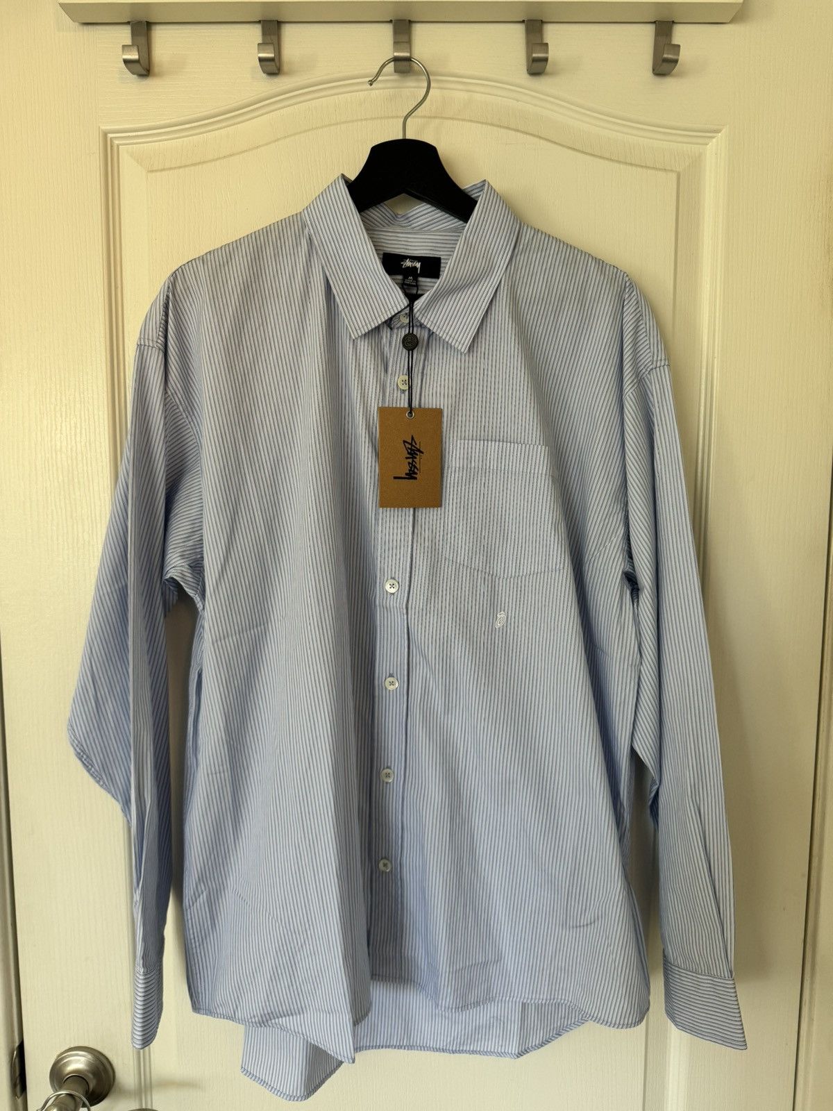 Stussy Stussy Swirl Classic Stripe Shirt | Grailed 