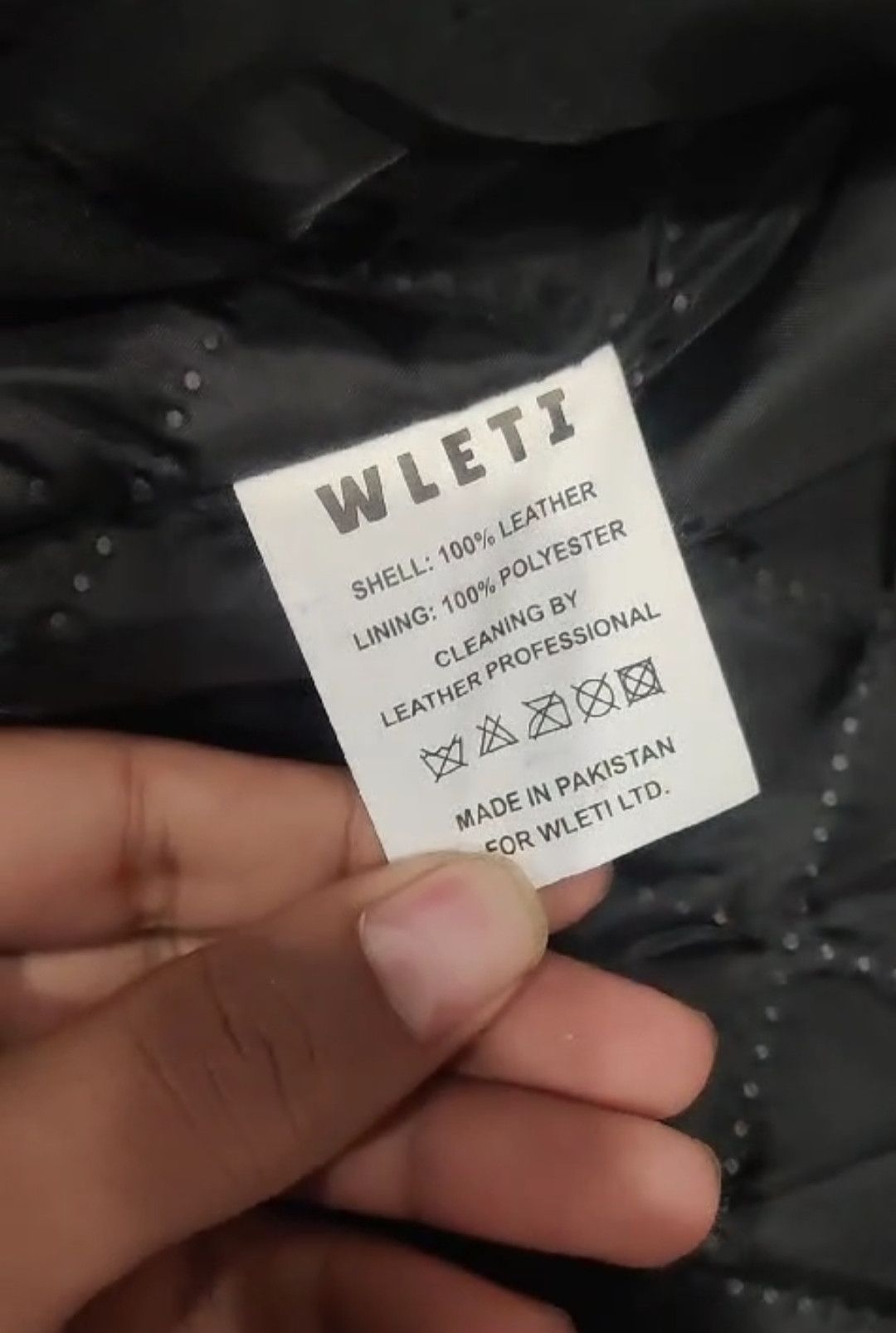 Vintage WLETI White Cowhide Leather Jacket — Medium Size US M / EU 48-50 / 2 - 6 Thumbnail