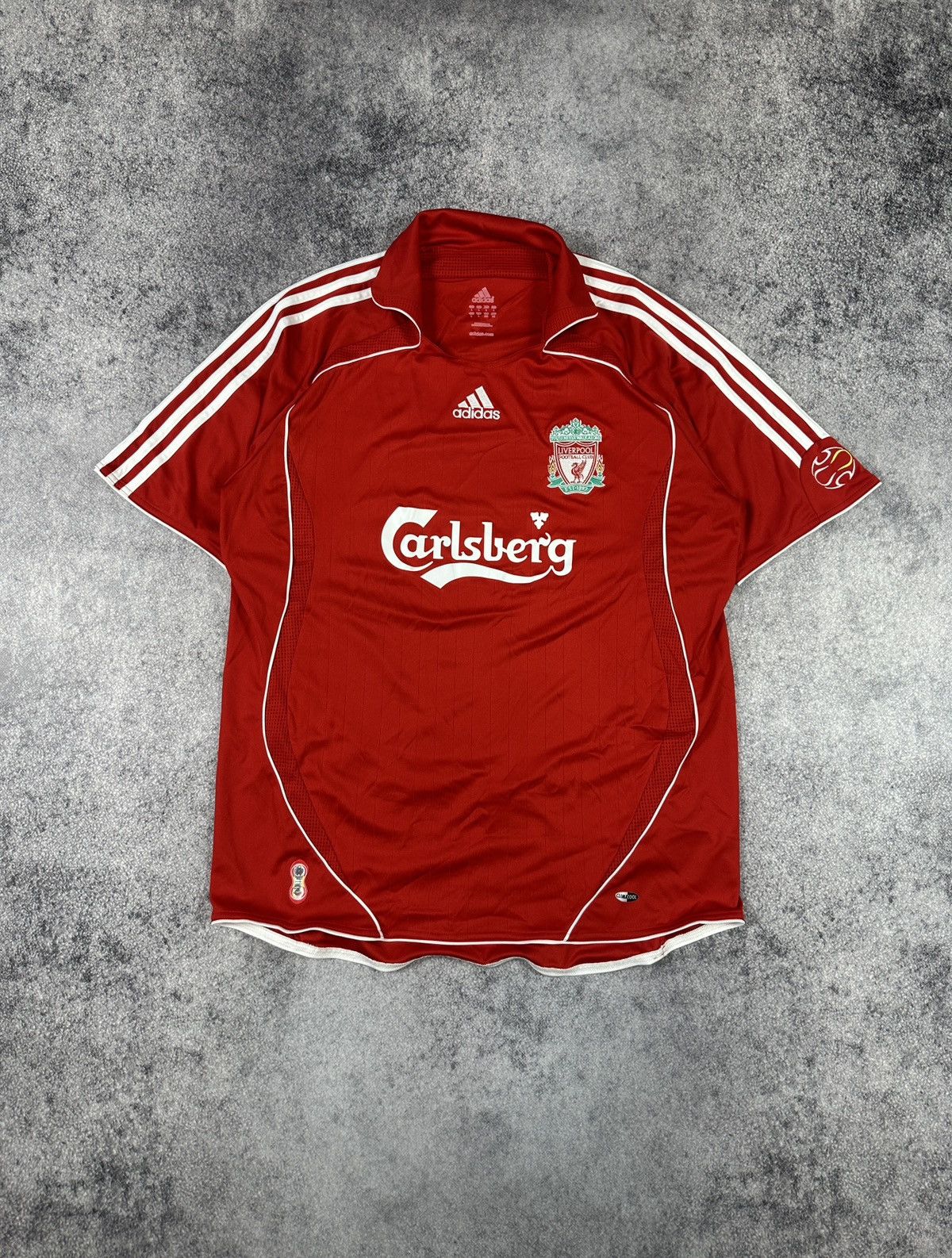 Adidas Vintage Adidas Liverpool 06/07 soccer jersey Blokecore M Y2K Size US L / EU 52-54 / 3 - 1 Thumbnail