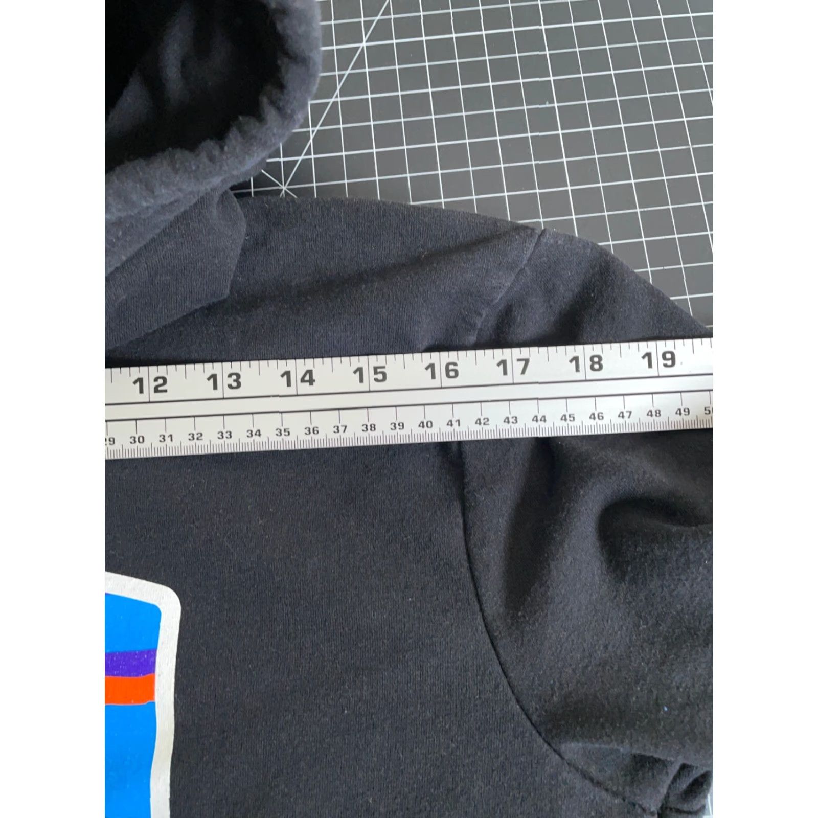 Patagonia Patagonia Hoodie Adult Small Black Logo Print Drawstring Pullover Crew Neck Long Sleeve Sweatshirt Fleece Heavyweight Pockets Graphic Print Size US S / EU 44-46 / 1 - 7 Thumbnail