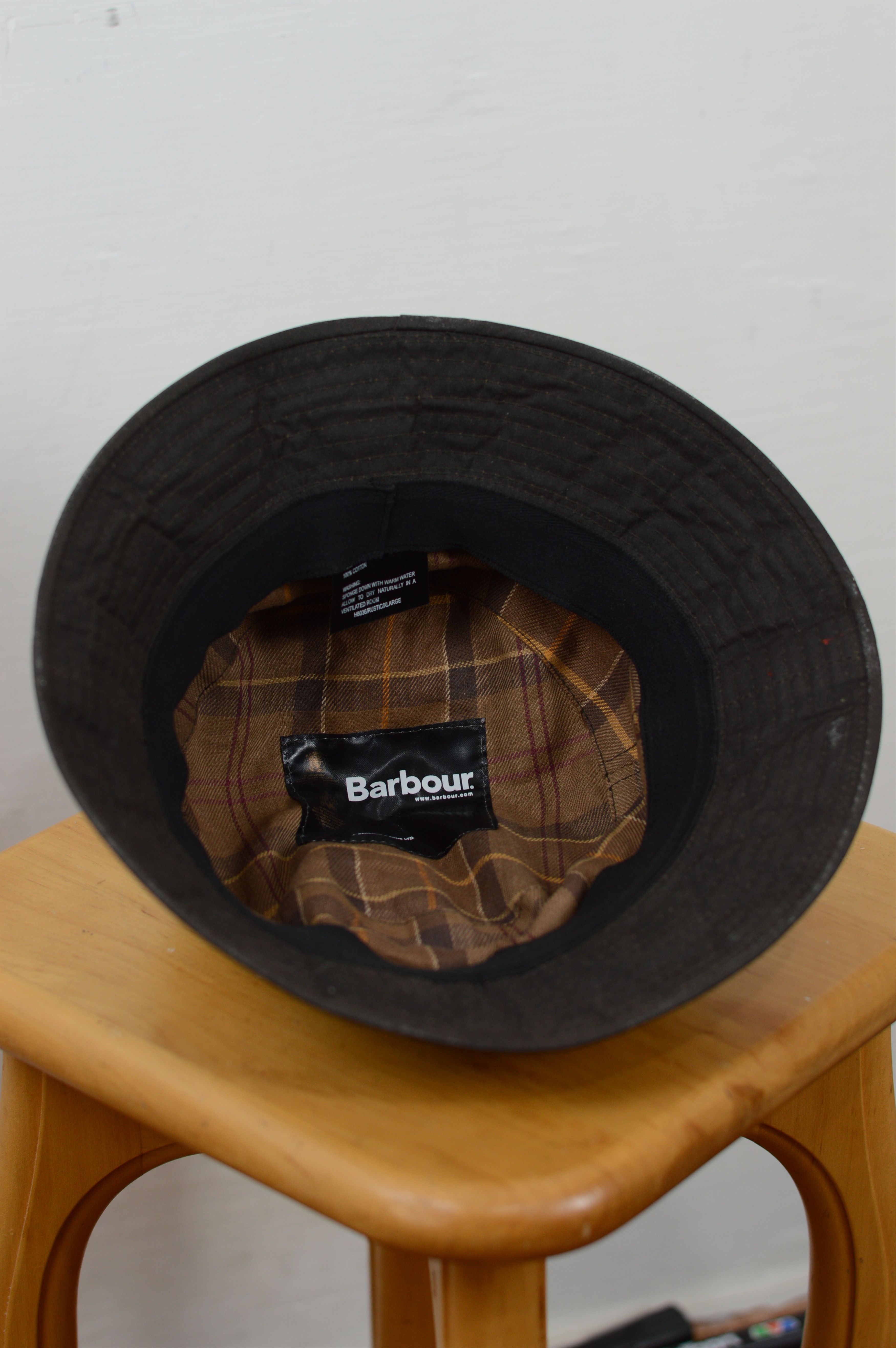Barbour Barbour Wax Bucket Hat Size ONE SIZE - 3 Thumbnail