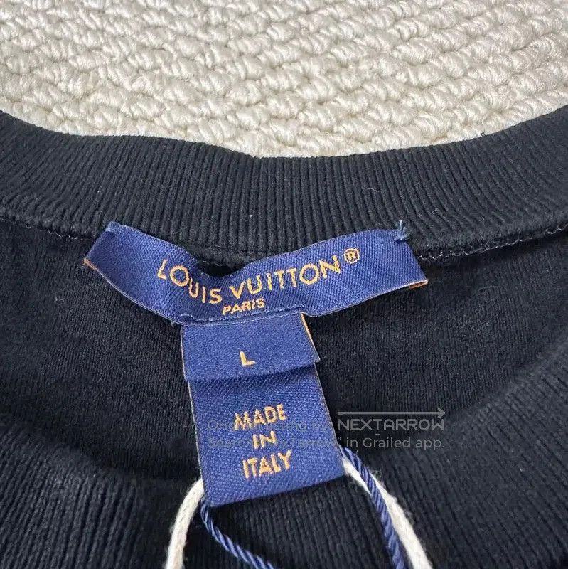 Other Louis Vuitton Black Cotton T. Size L / US 10 / IT 46 - 3 Thumbnail
