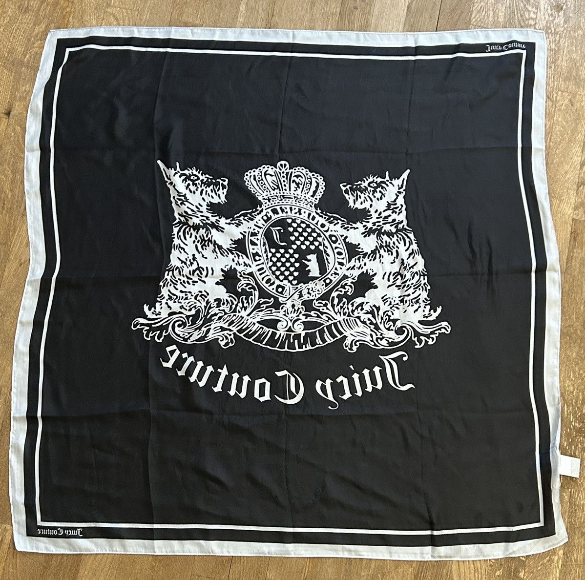 Juicy Couture Juicy Couture Scarf - black Size ONE SIZE - 1 Thumbnail