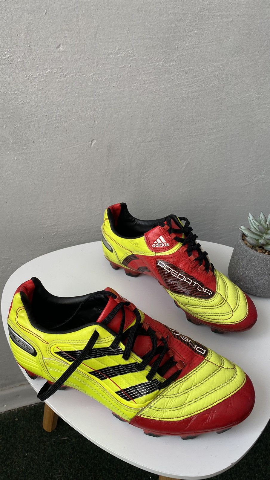 Adidas × Vintage Rare Adidas Predator X TRX Fg soccer cleats vintage shoes Size US 6.5 / EU 39-40 - 4 Thumbnail