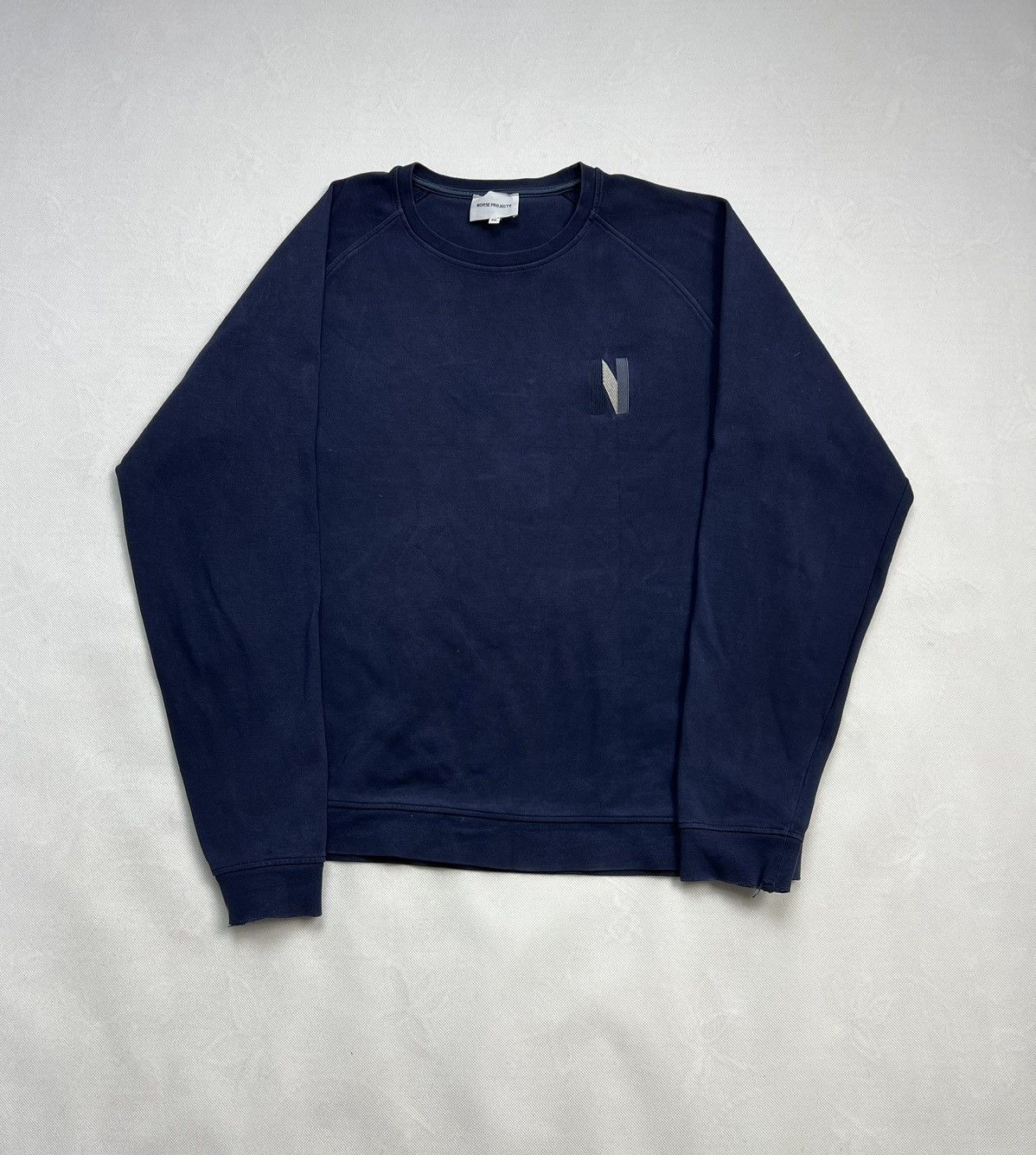 Norse Projects Sweatshirt Norse Project small logo navy Size US XL / EU 56 / 4 - 1 Thumbnail