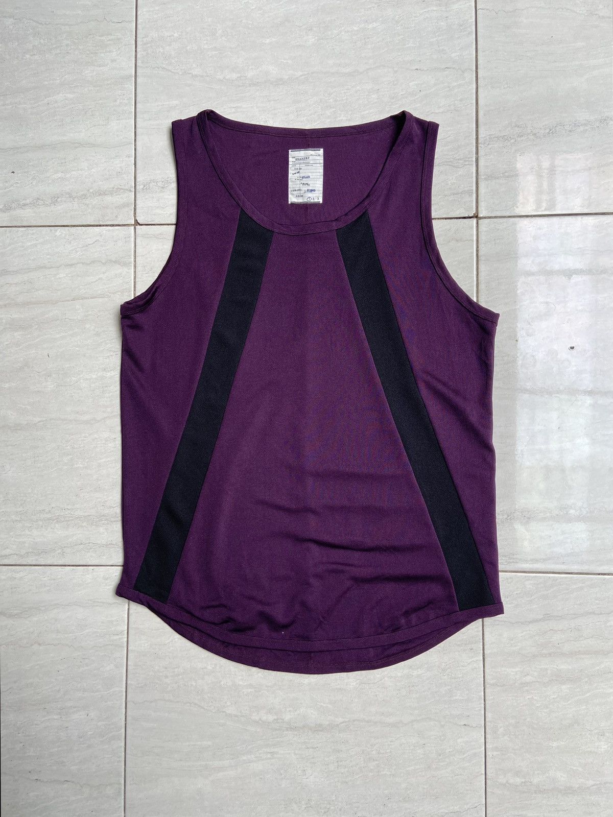 Designer × Japanese Brand × SHAREEF SHAREEF Purple Sleeveless T-shirt Size US M / EU 48-50 / 2 - 5 Thumbnail
