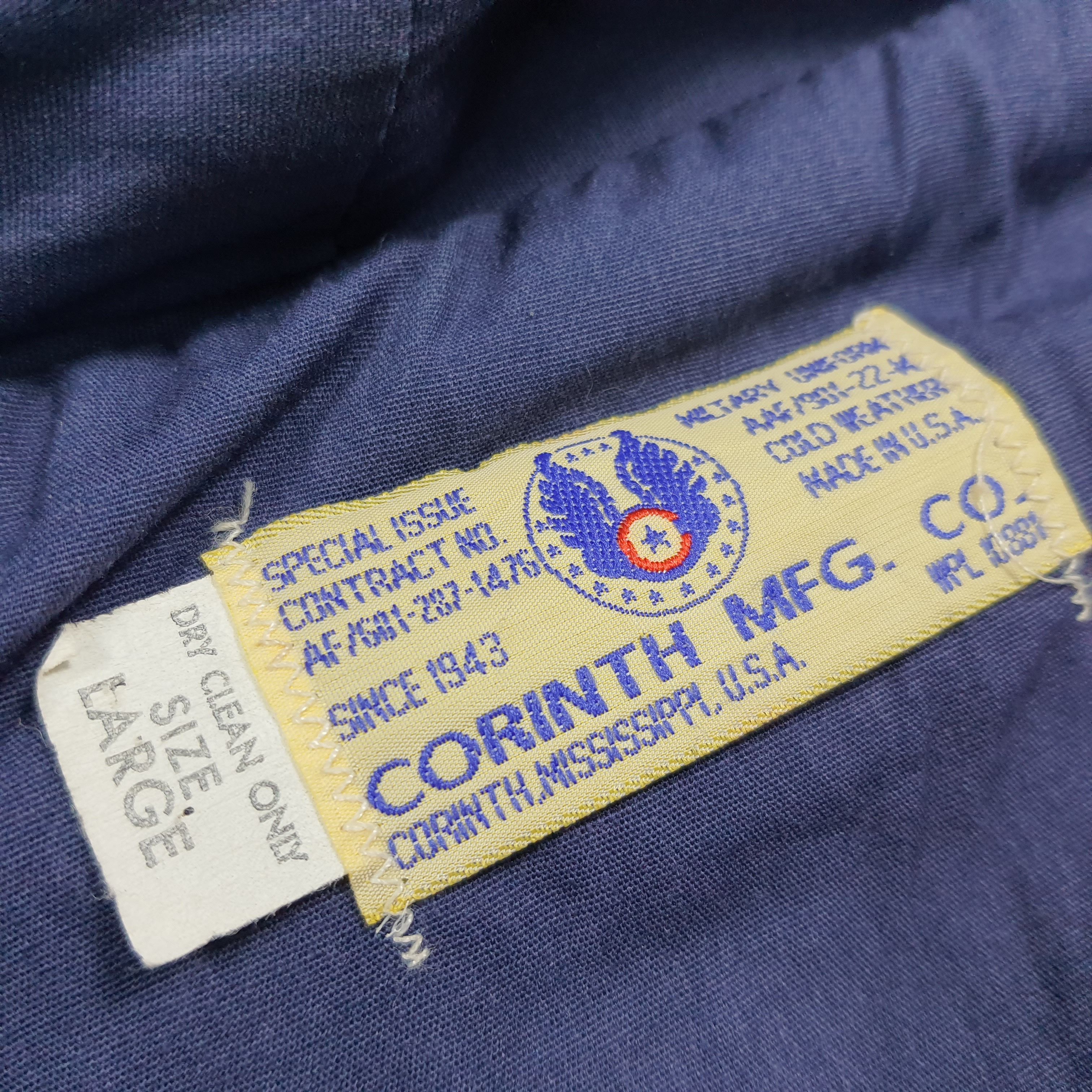 Vintage Vintage Corinth Mfg Military Deck Parka Custom Logo C279N28 Size US L / EU 52-54 / 3 - 6 Thumbnail