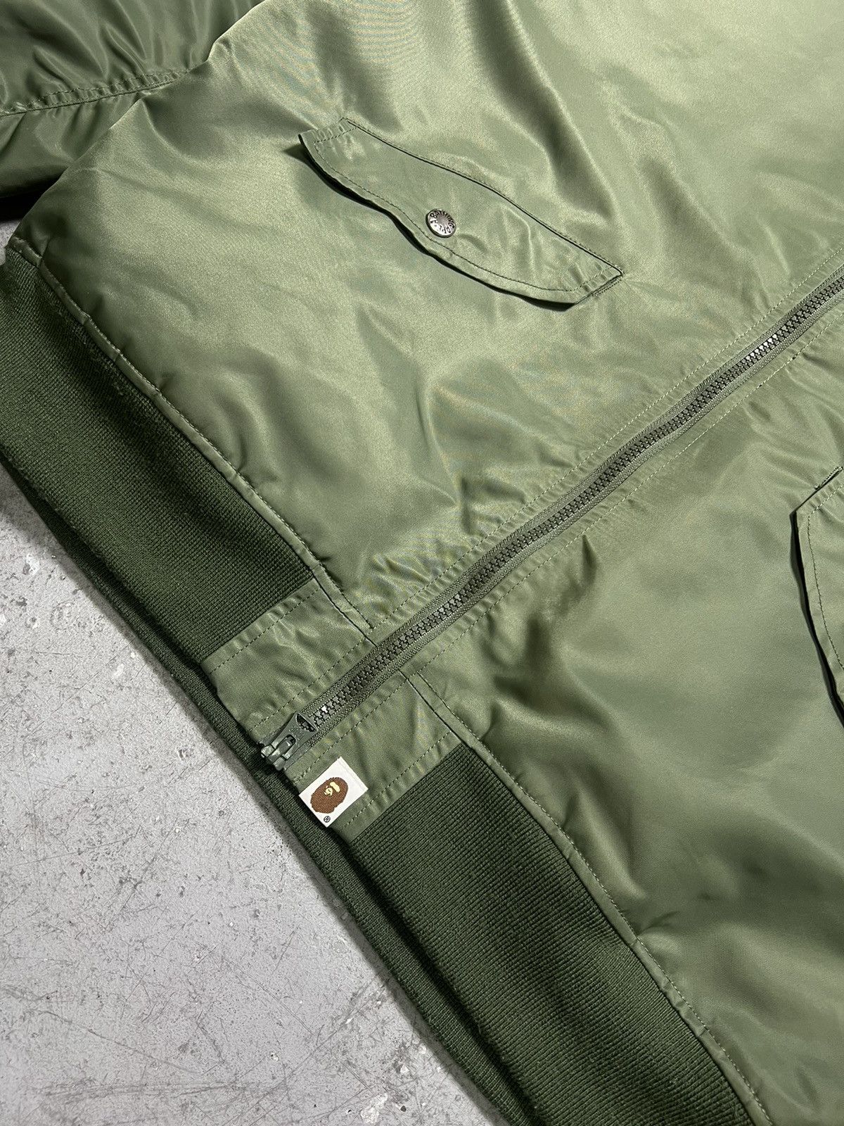 Bape A Bathing Ape Bomber Jacket Size US XXL / EU 58 / 5 - 4 Thumbnail