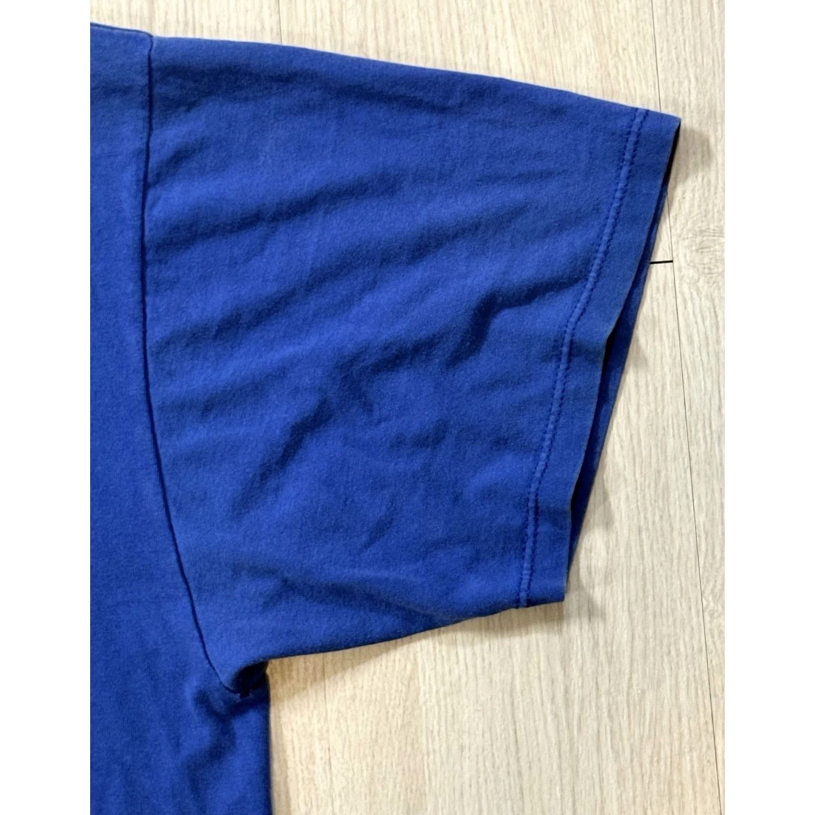 Velva Sheen VINTAGE URI Rams Taz Shirt XL Blue 90s Looney Tunes University USA SVG Velva Sheen Mens Shirt Size US XL / EU 56 / 4 - 6 Thumbnail